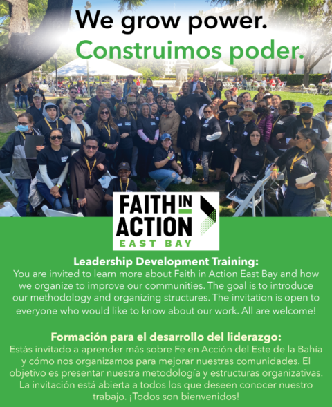 Faith In Action East Bay | Faith-Based Organizing In Alameda And Contra ...