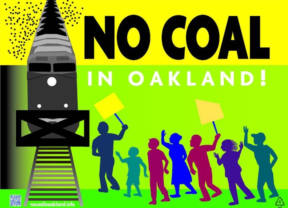 No Coal in Oakland Yard Signs